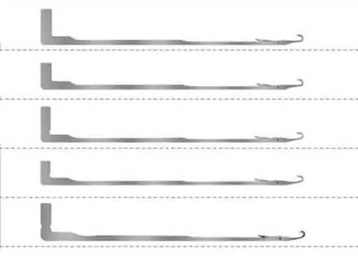 Sock Knitting Needles (Item 3) for circular knitting machines