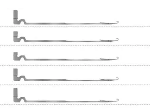 Sock Knitting Needles (Item 5) for circular knitting machines