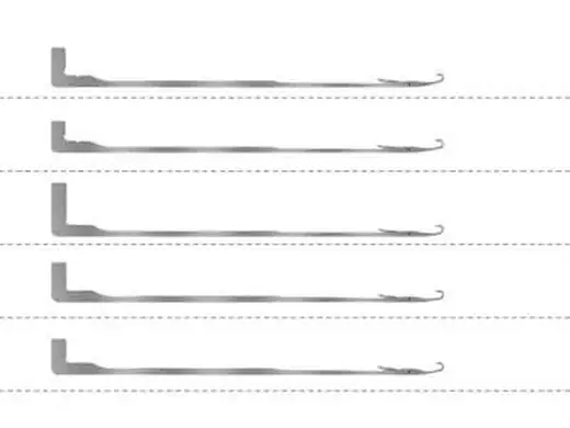 Sock Knitting Needles (Item 6) for circular knitting machines