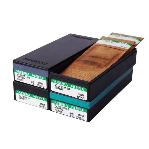 Sugiura Needels for circular knitting machines