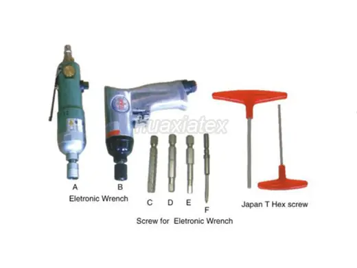 Wrench for Circular Knitting Machines for circular knitting machines