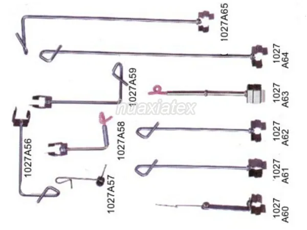 Yarn Carrier for Circular Knitting Machines (Item 12)