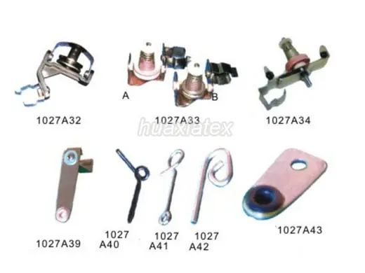 Yarn Carrier for Circular Knitting Machines (Item 9) for circular knitting machines