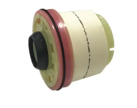 White paper fuel filter with OE number 23390-YZZA1 on a white background