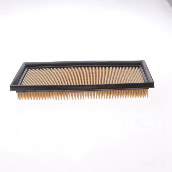 Multiple 17801-0y050 air filters arranged in a tray for bulk shipment