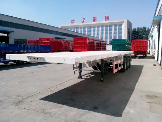 Undercarriage view showing the 3/4 axle setup and leaf springs
