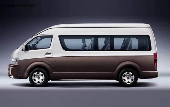 8m electric mini bus parked on a yard, front three-quarter view with 255/70R22.5 tyres