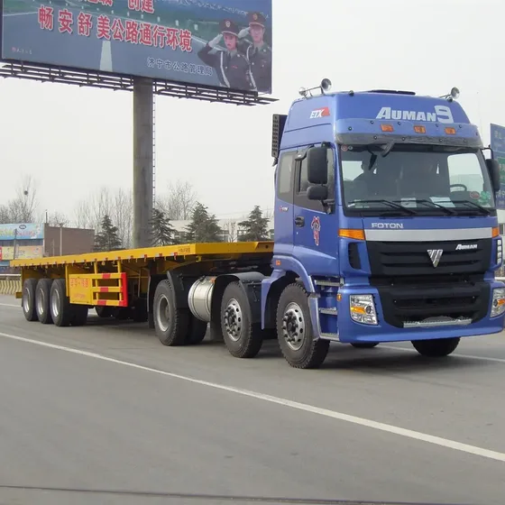 Side view of the trailer showing 12500mm length, 2500mm width, and 1500mm height