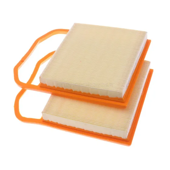Filter installed in a car air cleaner housing, showing fitment