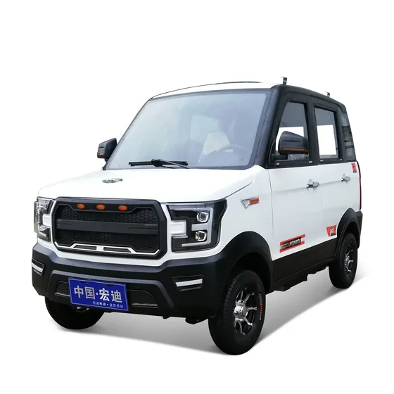 Rear view of the vehicle with rear lights, luggage rack, and 120mm ground clearance