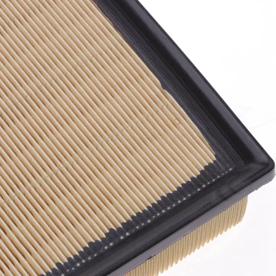 Close-up of the filter housing and sealing edge