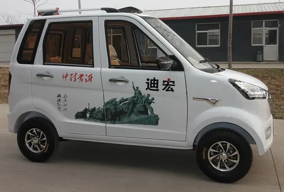 Front view with left-hand steering wheel and headlight detail