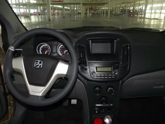 Rear view of the e-one with rear wing and high-level brake light