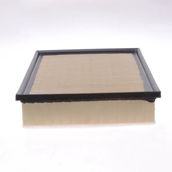 White air filter for Japanese car, model 17801-38050, shown in front view with OEM number visible