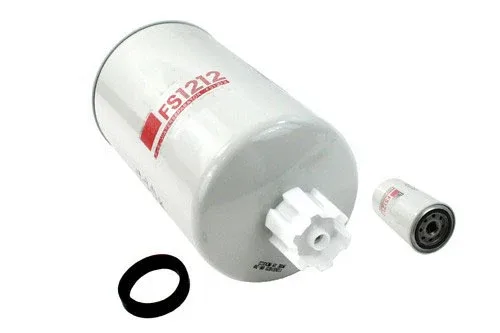 Side view of the FS1212 filter showing thread size and sealing ring