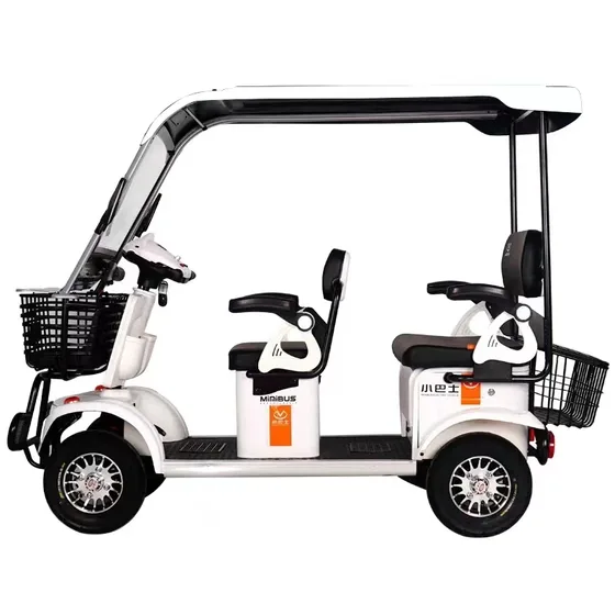 Product image of the electric tricycle driver controls
