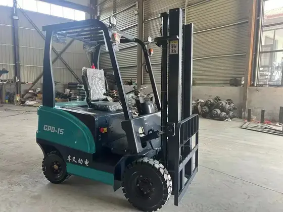 Fork lift mechanism with 3m lifting height and hydraulic cylinder
