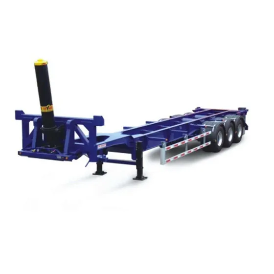 Rear view with fifth wheel coupling, ABS brake lines, and 1200R20 tyres