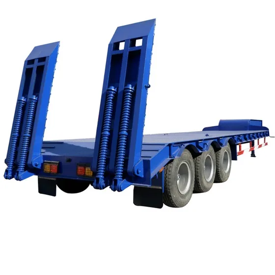 Platform detail with Q345B steel frame and 1200R20 tyres