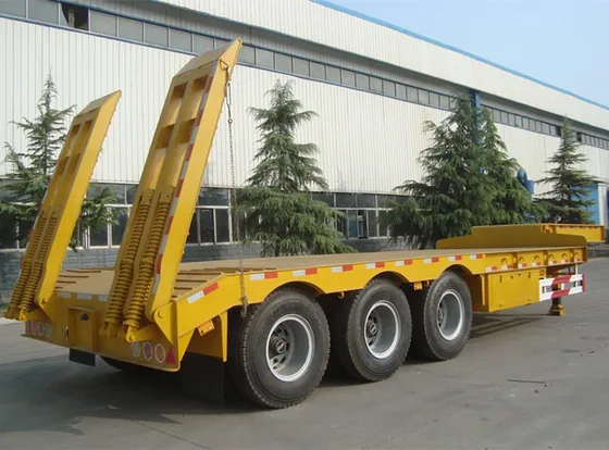 Trailer with custom paint and logo on the side panel