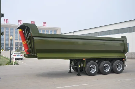 Close-up of the 16Mn steel chassis frame with welded longitudinal beams