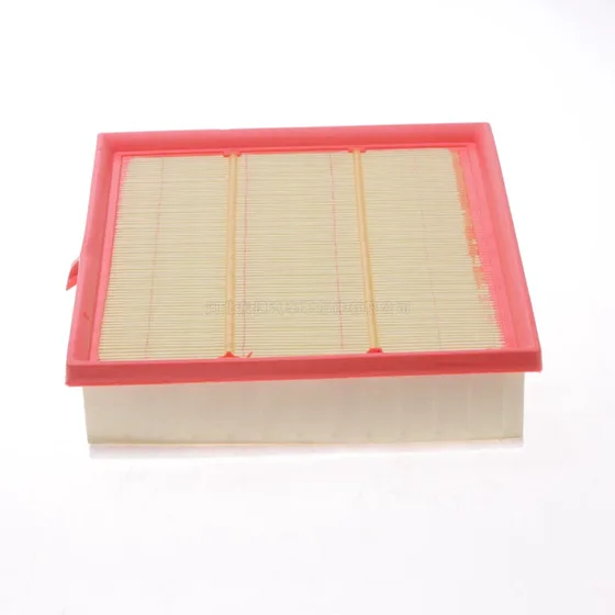 Close-up of the filter edge and paper texture
