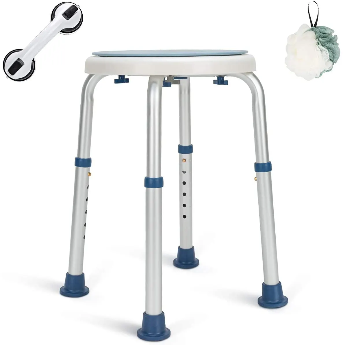 Rotating Round Shower Stool