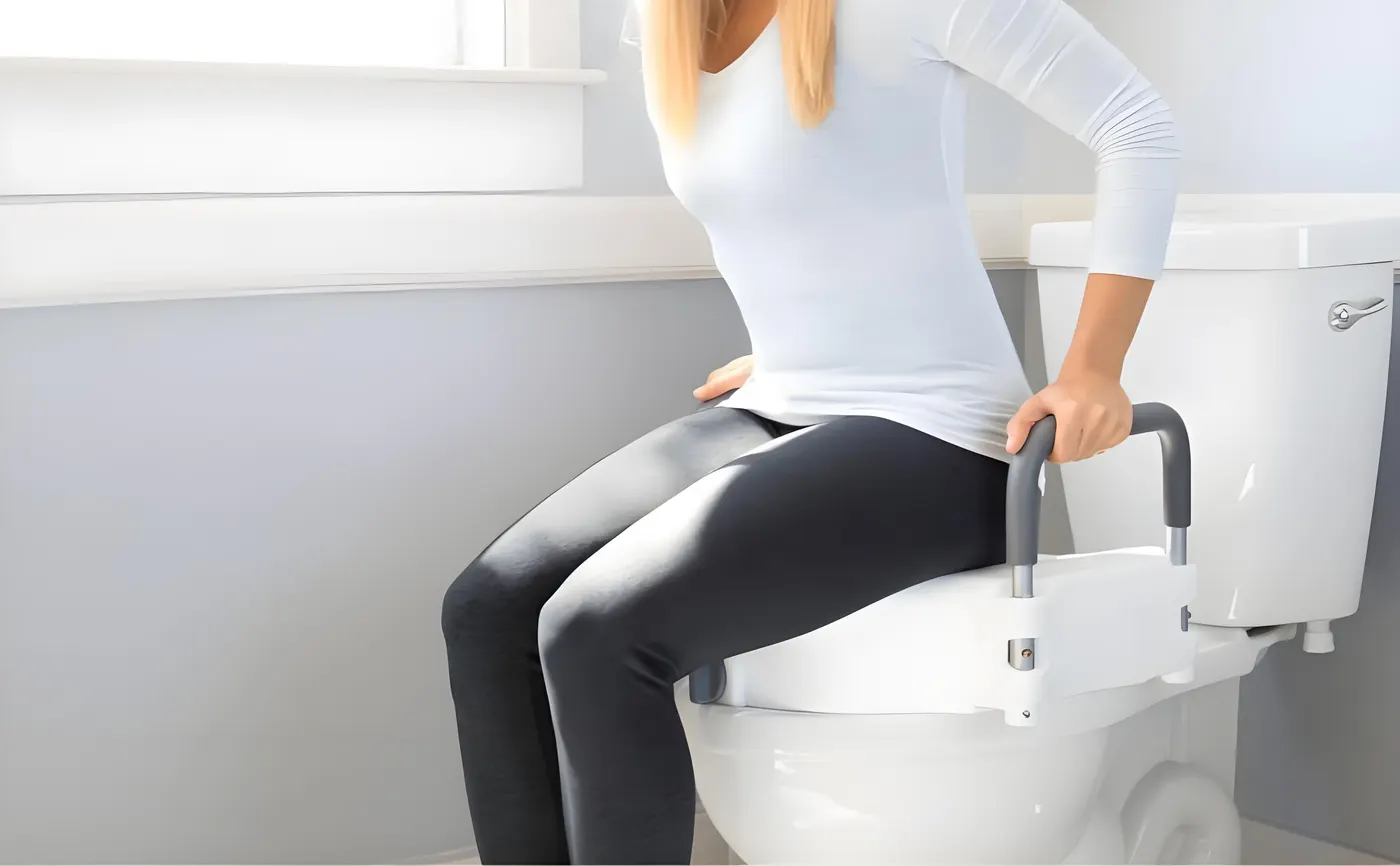 Toilet Raised Seat — Lightweight