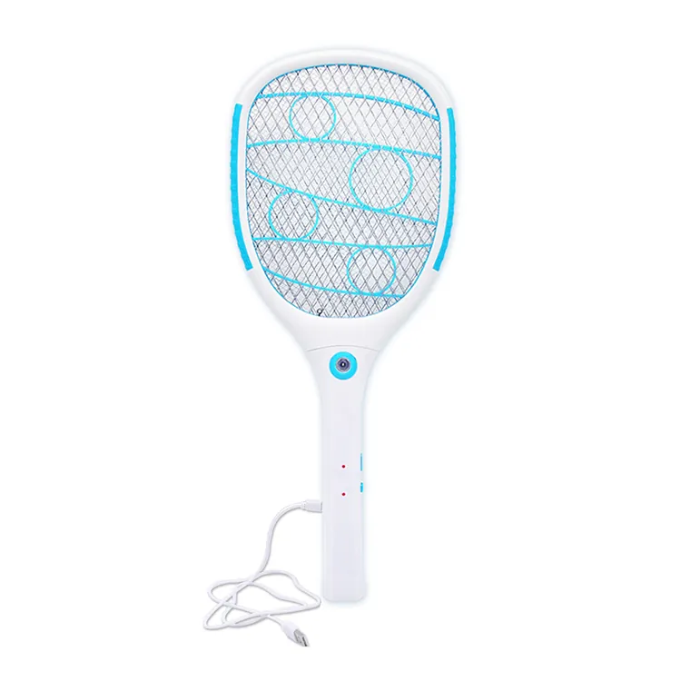 USB Rechargeable Electric Swatter With Led Light — KDMS009
