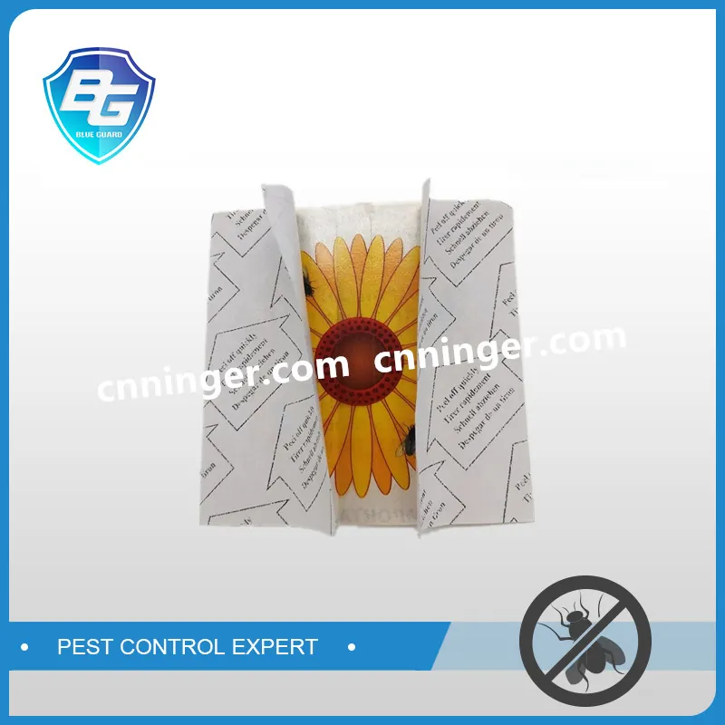 Flower Window Fly Sticker Glue Trap — NRTG025
