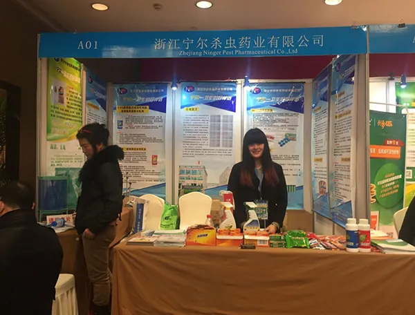 Meeting buyers at the show
