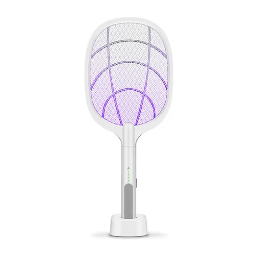 Rechargeable 2 in 1 Functional Electric Fly Mosquito Swatter and Mosquito Killer Lamp with UV Light — KDMS015