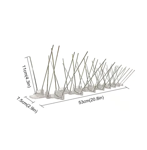 Stainless Steel Spikes PC Basement Bird Deterrent Spike — KSBS007 view 2