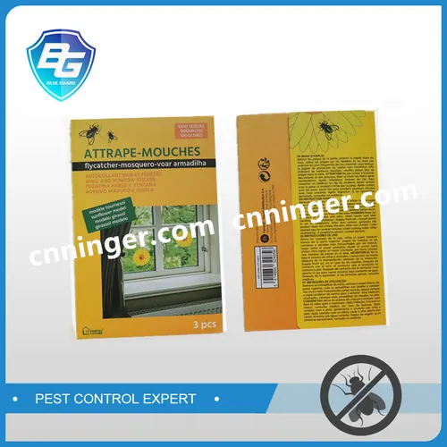 Flower Window Fly Sticker Glue Trap — NRTG025 view 3