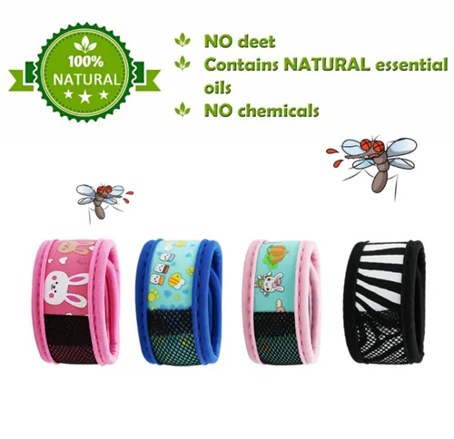 Waterproof Mosquito Repellent Bracelet Band With Refills — KDMP005 view 4