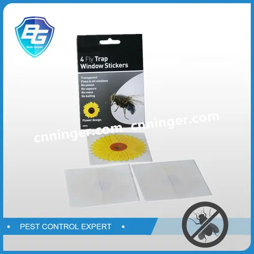 Flower Window Fly Sticker Glue Trap — NRTG025 view 4