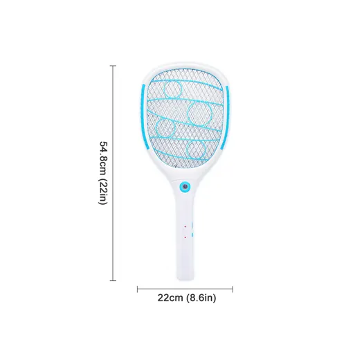 USB Rechargeable Electric Swatter With Led Light — KDMS009 view 2