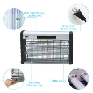 Effective UV LED Mosquito Repellent Lamp — KDML020-2 view 2