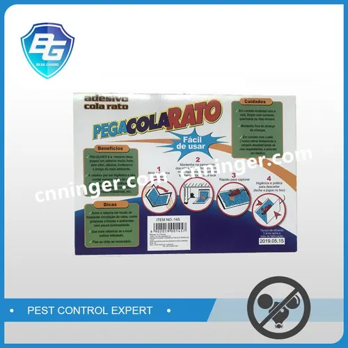 Papel Cola Rato Gruda Adhesivo Mouse Glue Trap — NRTG101 view 4