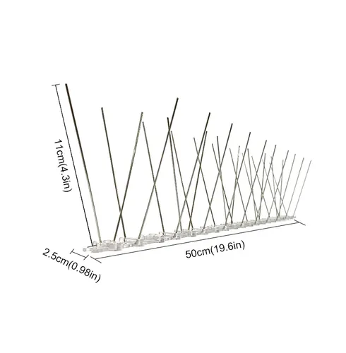 50 cm Length 30 Spikes Bird Strip Spike — KSBS001 view 2