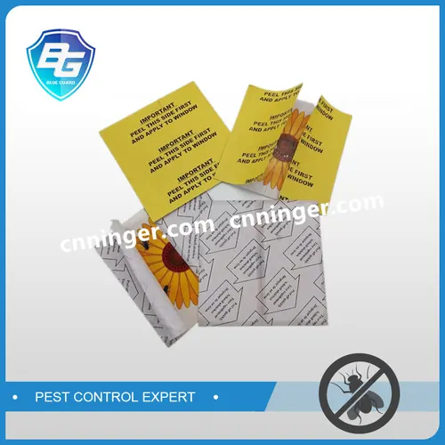 Flower Window Fly Sticker Glue Trap — NRTG025 view 2