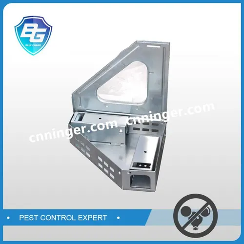 Corner Multi Catch Mouse Trap Box with Clear Window — NRTM004 view 2