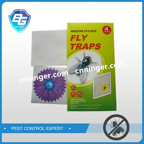 Flower Window Fly Sticker Glue Trap — NRTG025 view 5