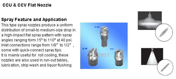 Flat Fan Nozzle drawing 1