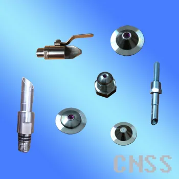 Pulp and paper nozzle