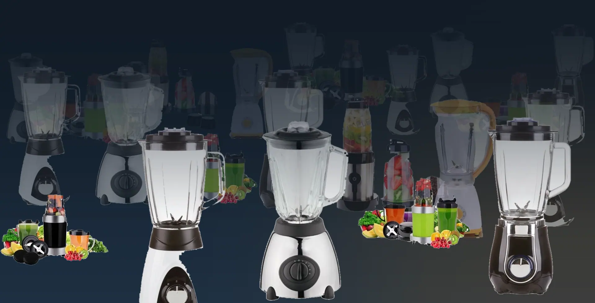 Blenders From 220 W Portables to 900 W Multi Cup Sets