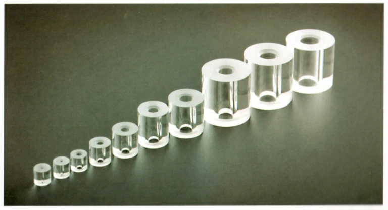 Quartz glass tube welding crucibles used for automotive cable conductor welding