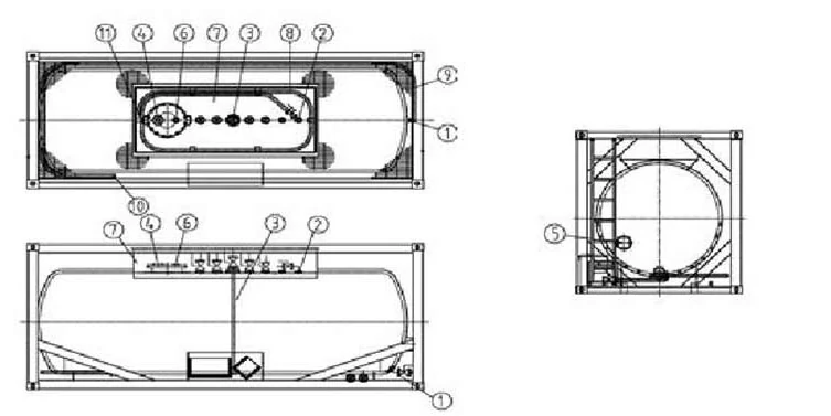 ISO Tank Container view 2