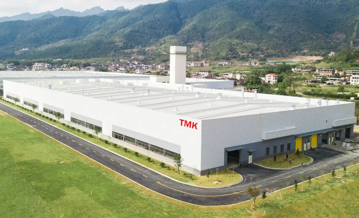 TMK’s composting machine factory in China