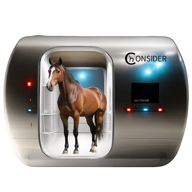 COPB15 stainless-steel veterinary hyperbaric chamber for large animals